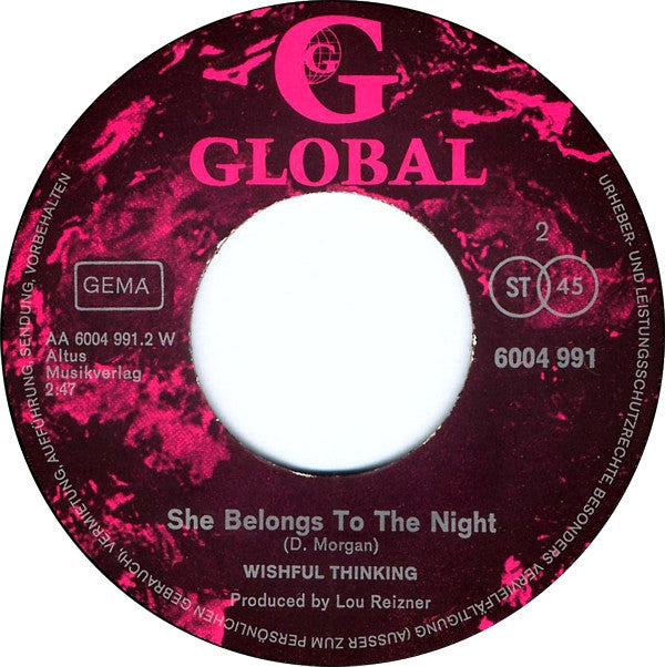 Wishful Thinking : Hiroshima (7", Single)