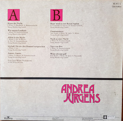 Andrea Jürgens : Küsse Der Nacht (LP, Album, Club)