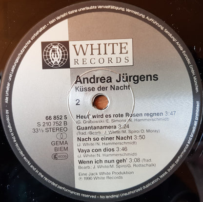 Andrea Jürgens : Küsse Der Nacht (LP, Album, Club)