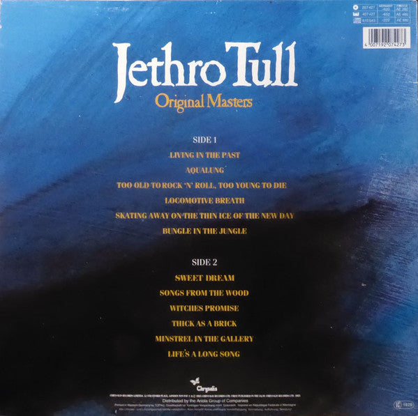 Jethro Tull : Original Masters (LP, Comp)