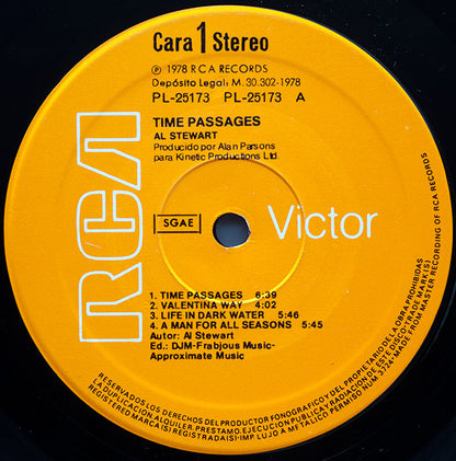 Al Stewart : Time Passages (LP, Album)