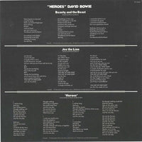 David Bowie : "Heroes" (LP, Album)