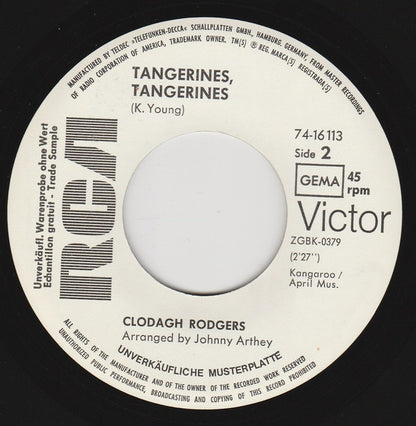 Clodagh Rodgers : Lady Love Bug / Tangerines, Tangerines (7", Single, Promo)