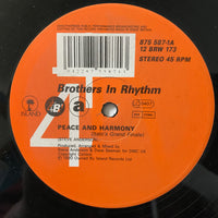 Brothers In Rhythm : Peace And Harmony (12")