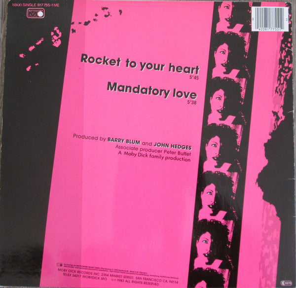 Lisa (2) : Rocket To Your Heart (12", Maxi)