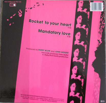 Lisa (2) : Rocket To Your Heart (12", Maxi)