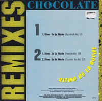 Chocolate : Ritmo De La Noche (Remixes) (12")
