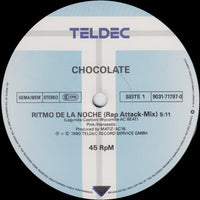 Chocolate : Ritmo De La Noche (Remixes) (12")