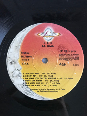J.J. Cale : 5 (LP, Album)