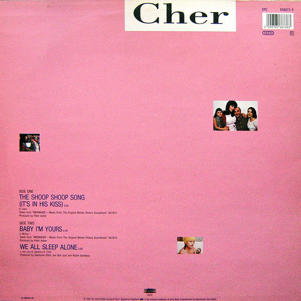 Cher : The Shoop Shoop Song (It's In His Kiss) (12", Single)