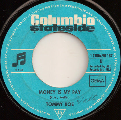 Tommy Roe : Heather Honey / Money Is My Pay (7", Single, Mono)
