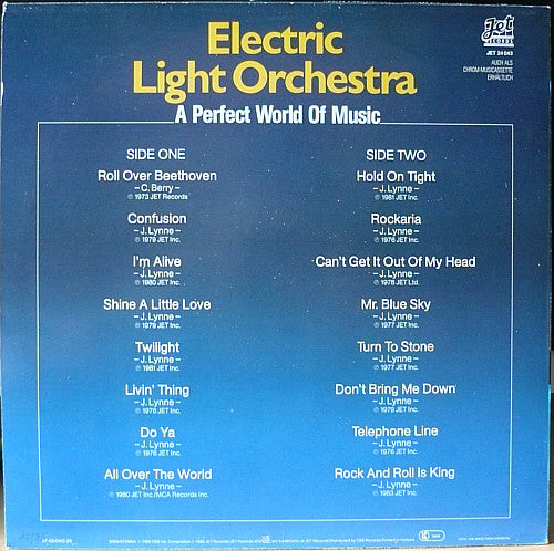 Electric Light Orchestra : A Perfect World Of Music (LP, Comp)