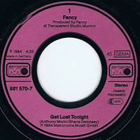 Fancy : Get Lost Tonight (7", Single)