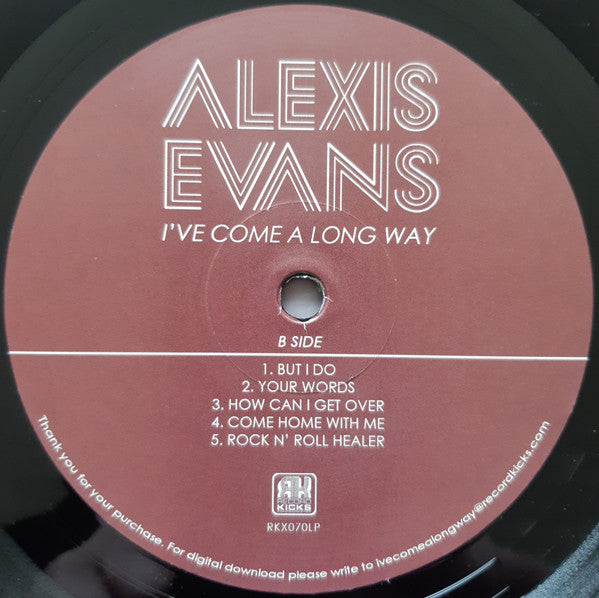 Alexis Evans : I've Come A Long Way (LP, Ltd)