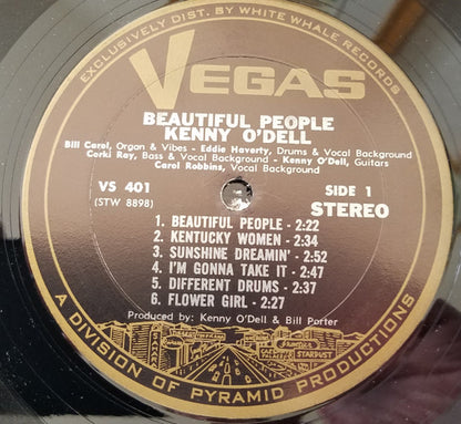 Kenny O'Dell : Beautiful People (LP, Album)