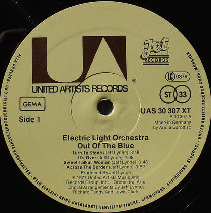 Electric Light Orchestra : Out Of The Blue (2xLP, Album, Gat)