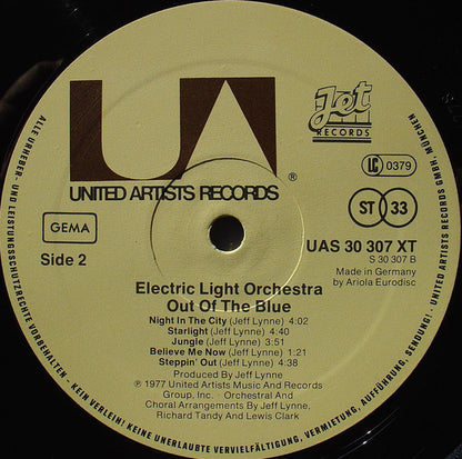 Electric Light Orchestra : Out Of The Blue (2xLP, Album, Gat)