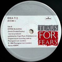 Tears For Fears : Mothers Talk (Extended Version) (12", Single)