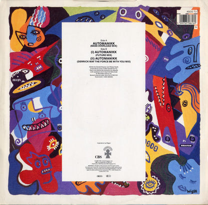 A Guy Called Gerald : Automanikk (Bass Overload Mix) (12")