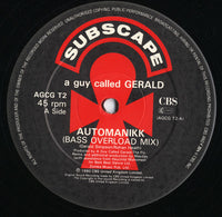 A Guy Called Gerald : Automanikk (Bass Overload Mix) (12")
