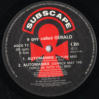 A Guy Called Gerald : Automanikk (Bass Overload Mix) (12")