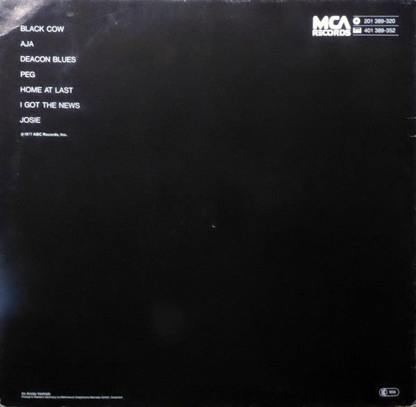 Steely Dan : Aja (LP, Album, RE)