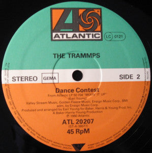 The Trammps : Hard Rock And Disco (12", Maxi, Ltd)