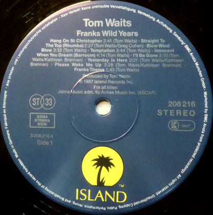 Tom Waits : Franks Wild Years (LP, Album, RE, Gat)