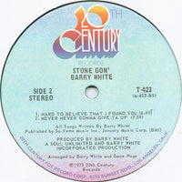 Barry White : Stone Gon' (LP, Album, Gat)
