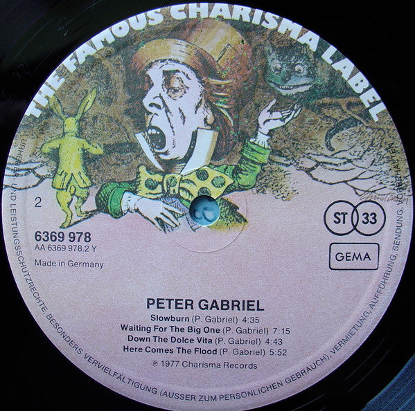 Peter Gabriel : Peter Gabriel (LP, Album)
