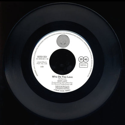 Juicy Lucy : Who Do You Love / Walking Down The Highway (7", Single)