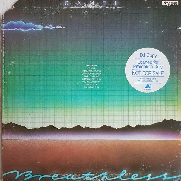 Camel : Breathless (LP, Album, Ter)