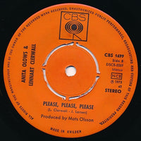 Anita Olows & Lennart Clerwall : Back To The Beach / Please, Please, Please (7", Single)