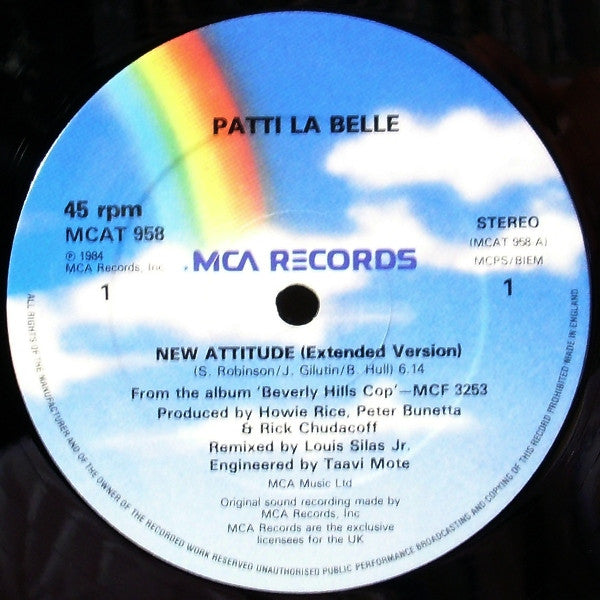 Patti LaBelle : New Attitude (12")