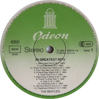 The Beatles : 20 Greatest Hits (LP, Comp, RE)