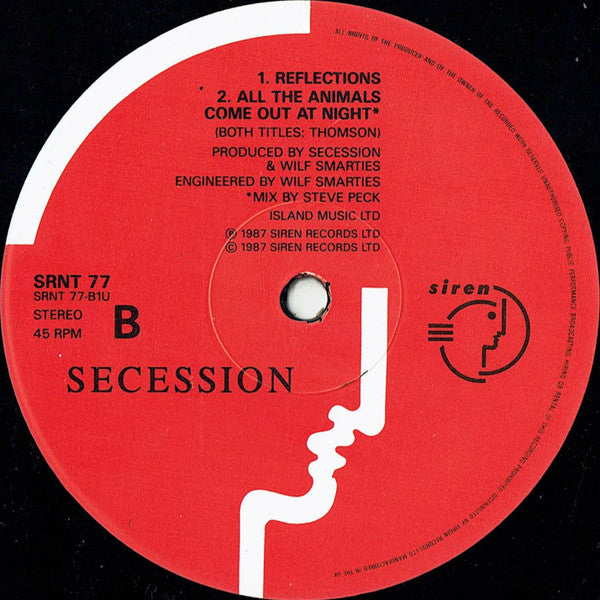 Secession : Sneakyville (12")