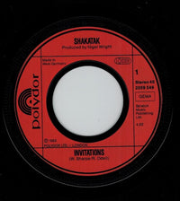 Shakatak :  Invitations (7", Single)
