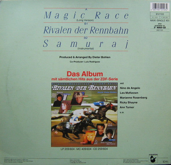 Countdown G.T.O. : Magic Race / Rivalen Der Rennbahn (12", Maxi)