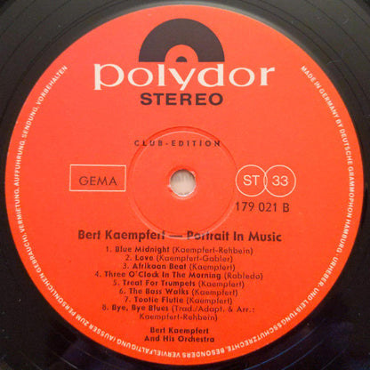 Bert Kaempfert : Portrait In Music (LP, Comp, Club)