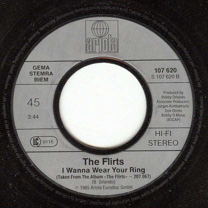 The Flirts : Voulez Vous (7", Single)