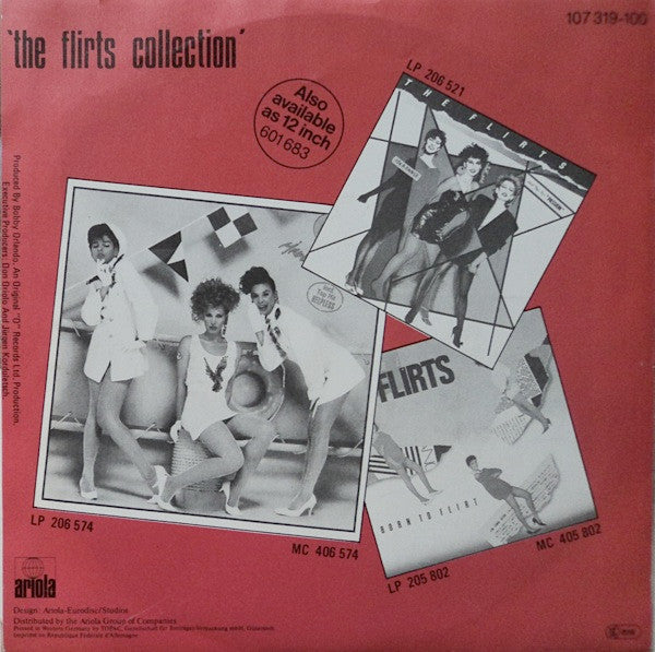 The Flirts : Dancin' Madly Backwards (7", Single)