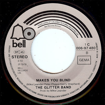 The Glitter Band : People Like You And People Like Me (7", Single)