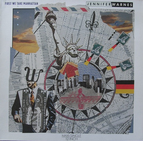 Jennifer Warnes : First We Take Manhattan (12", Maxi)