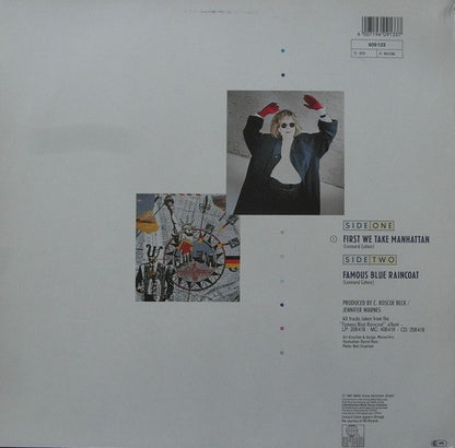 Jennifer Warnes : First We Take Manhattan (12", Maxi)