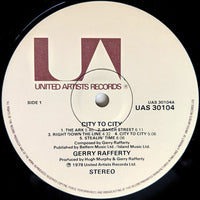 Gerry Rafferty : City To City (LP, Album)
