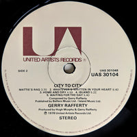 Gerry Rafferty : City To City (LP, Album)