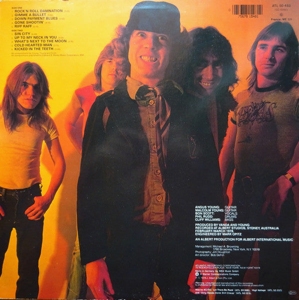 AC/DC : Powerage (LP, Album, RE)