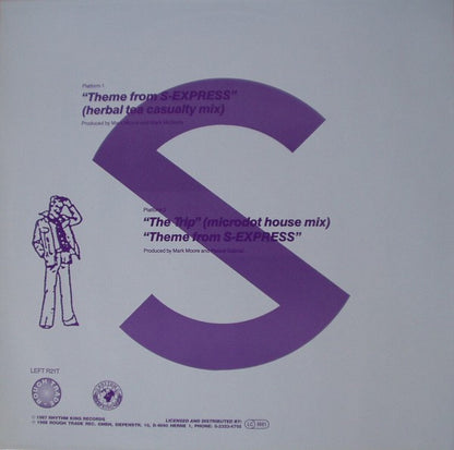 S'Express : Theme From S-Express (Herbal Tea Casualty Mix) (12")