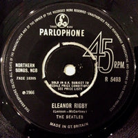 The Beatles : Eleanor Rigby / Yellow Submarine (7", Single, 4-P)