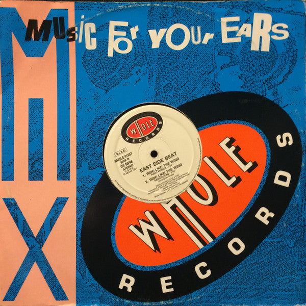 East Side Beat : Ride Like The Wind (12", Blu)